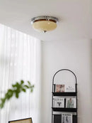 Axyaa Milk Coffee Glass Ceiling Light