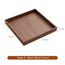 Axyaa Solid Wood Entrance Desk Organizer Tray - Storage for Keys, Jewelry, Cosmetics