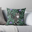 Cute Cat Decorative Pillow Case Cover for Modern Living Room Sofa by Axyaa