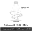 Axyaa Modern Living Room Chandelier LED Indoor Lighting Bedroom Decor