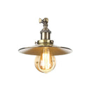 Axyaa Vintage Industrial Style Wall Sconce Lamp, Long Arm Adjustable LED, Pull Chain Switch