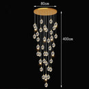 Axyaa Modern LED Ceiling Chandelier for Bedroom and Dining Room Lighting