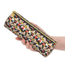 Axyaa Mickey Mouse Minnie Leather Pencil Case for Large Storage Office Gift