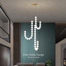 Axyaa Modern Ceiling Chandeliers for Dining and Living Room Lighting