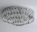 Axyaa Crystal Chandelier for Modern Luxury Living Room and Bedroom Ceiling Decoration