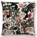 Axyaa Botanical Garden Floral Leaves Print Pillow Case Cover