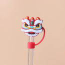 Axyaa Silicone Straw Cap Cover for Tumblers & Water Bottles