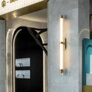 Axyaa Luxury Long Strip Wall Light: Post-modern Minimalist Design for Living Room, Hotel, Villa