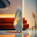 Axyaa Nordic Wabi Sabi Floor Lamps - Elegant LED Standing Lighting for Home Decor