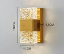 Modern Marble Wall Lamp by Axyaa - Elegant Bedroom Decor Light for Living Room, Restaurant, Hotel