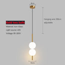 Axyaa Long Line Black/Gold Pendant Light for Bedroom and Living Room Wall Decor