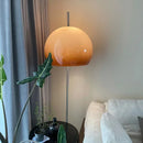 Axyaa Cream Glass Mushroom Lamp for Bedroom and Living Room, Sunset Color Floor Light