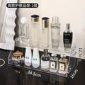 Axyaa Acrylic Perfume & Cosmetics Storage Organizer – Large Capacity Makeup Box