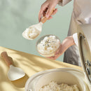 Axyaa Silicone Rice Spoon with Wooden Handle - Kitchen Accessory