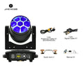 Axyaa Zoom Wash 7x40W RGBW Moving Head Light for DJ Club Disco Stage