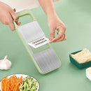 Axyaa Stainless Steel 5-in-1 Vegetable Slicer Cutter Grater Chopper