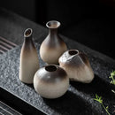 Axyaa Traditional Chinese Retro Ceramic Flower Vases Home Decor