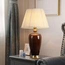 Axyaa Chinese Ceramic Floor Lamp with LED Lights for Living Room, Bedroom, Study