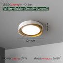 Axyaa Modern Minimalist LED Ceiling Lamp - High-End Nordic Bedroom Light