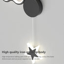 Axya LED Cloud Star Moon Wall Lamp for Room Decor