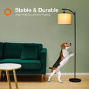 Axyaa Industrial Floor Lamp – 3 Color Temperatures, Tall Standing Lamp for Bedroom & Living Room