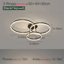Axyaa LED Ceiling Light: Modern Aluminum Ring for Bedroom, Study - Full Spectrum Lighting