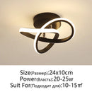 Axyaa Modern LED Ceiling Lamp Minimalist Style for Indoor Lighting