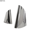 Beveled Metal Vase Table Decoration Geometric Crafts Aesthetic Decor for Axyaa
