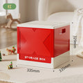 Axyaa Kids Block Toy Storage Box: Large Capacity, Stackable, Multifunctional Storage Organizer