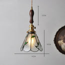 Axyaa Glass LED Pendant Lights Copper Nordic Style Modern Hanging Lamp