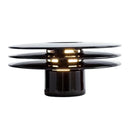 Axyaa Modern Black LED Desk Lamp for Home Bedroom Decor