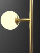 Axyaa LED Ceiling Chandelier: Modern Revolving Staircase Design