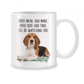 Every Meal & Every Bite Beagle Birthday Christmas Mugs | Axyaa White Ceramic 11 oz