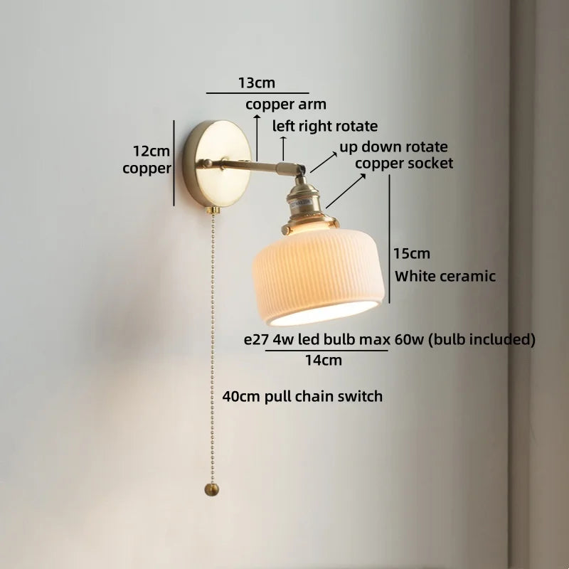 Axyaa Nordic LED Wall Lamp: Modern Kids Room Decor & Stair Light