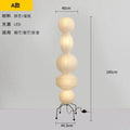 Wabi-sabi Rice Paper Floor Lamp LED E27 for Home Decor, Axyaa Brand