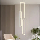 Axyaa Dimmable LED Pendant Lights Aluminium Rectangle Suspend Lamp