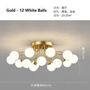 Axyaa Gold Chandelier: Modern Ceiling Pendant for Home Decor Lighting