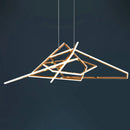 Axyaa Modern LED Chandeliers for Living Room and Dining Room Lighting
