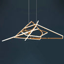 Axyaa LED Chandeliers: Modern Pendant Light Lamps for Living Room and Dining Room