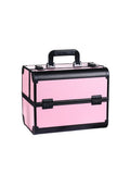 Axyaa Portable Cosmetic Suitcase: Professional Makeup Bag for Women with Large Capacity