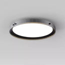 Axyaa Modern LED Ceiling Light: Black Acrylic, Living Room, Bedroom, Kitchen Lighting