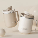 Axyaa Double Wall Insulated Coffee Mug with Handle, 304 Stainless Steel, Large Capacity