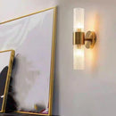 Axyaa Cracked Glass Wall Lamp: Modern Luxury Lighting for Living Room, Bedroom, Hotel