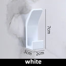 Axyaa Space Aluminum Double Hooks: Strong Adhesive, Waterproof, Bathroom & Coat Rack
