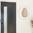 Axyaa Yellow Stone LED Wall Lamp for Cobblestone Villa Courtyard Decor