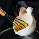 Axyaa Ceramic Duck Egg Beater Bowl - Kitchen Utensil for Runny Eggs