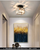 Axyaa Nordic Crystal Ceiling Lamp for Home and Restaurant Decoration