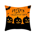 Halloween Pumpkin Head Pillowcase Set by Axyaa