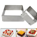 Axya 304 Stainless Steel Mousse Ring Cake Mold Baking Mould Pastry Tools