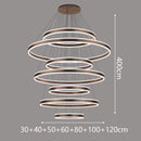 Axyaa Modern Stair Chandelier Ceiling Pendant Lights - LED Indoor Living Room Lighting